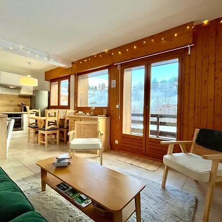 Daire With Mountain And Slope Views Combloux